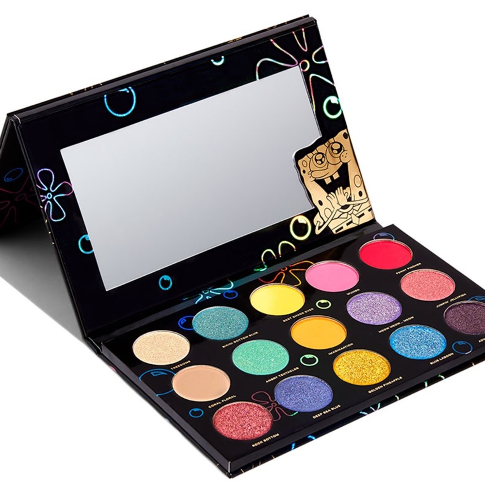 Hipdot x Bikini Bottom Vibrant Eyeshadow Palette